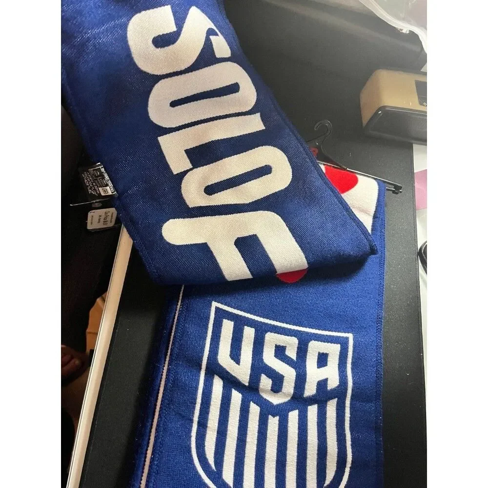 USA Soccer Scarf USMNT Only Forward Scarf Soccer New FIFA Futbal